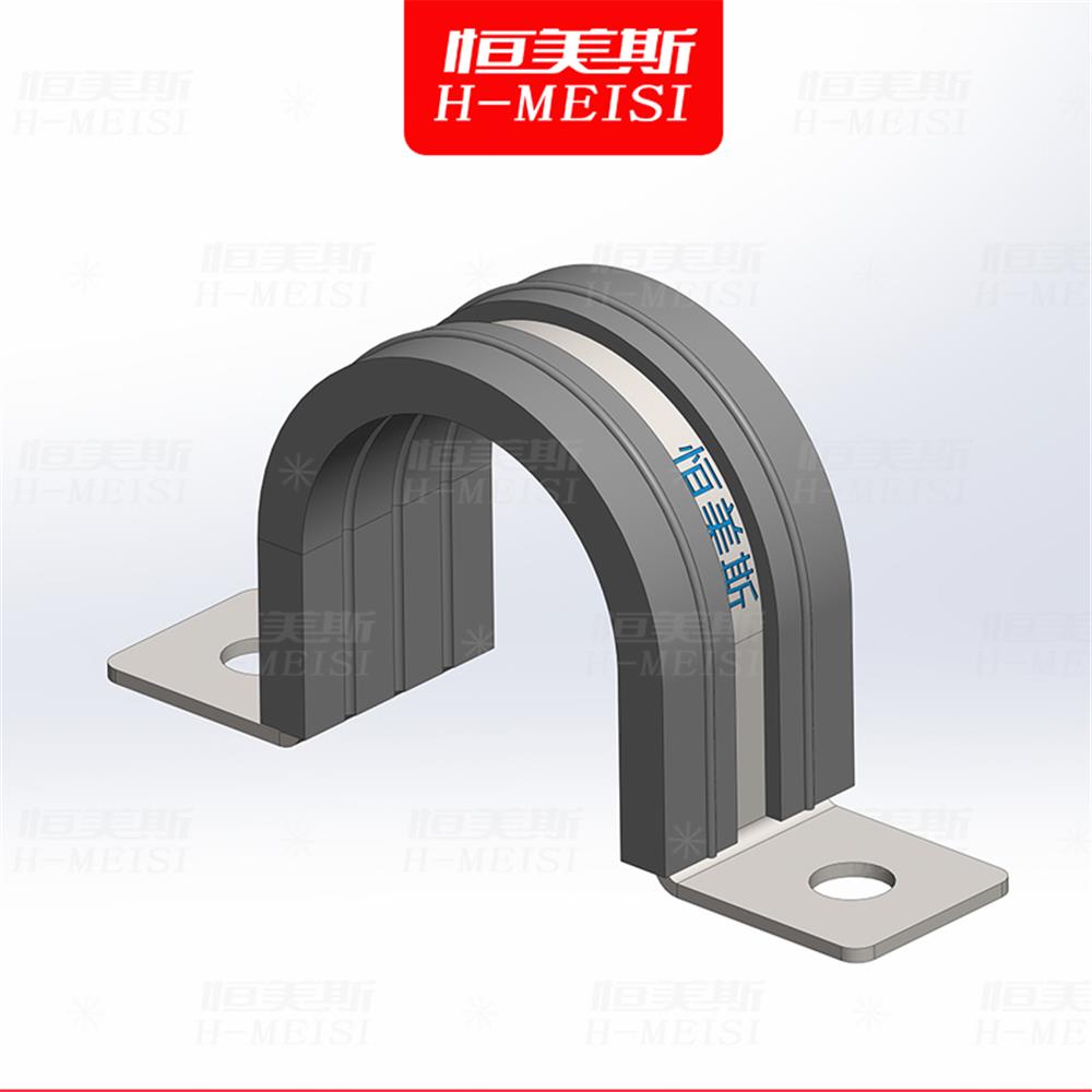 带胶U型管夹